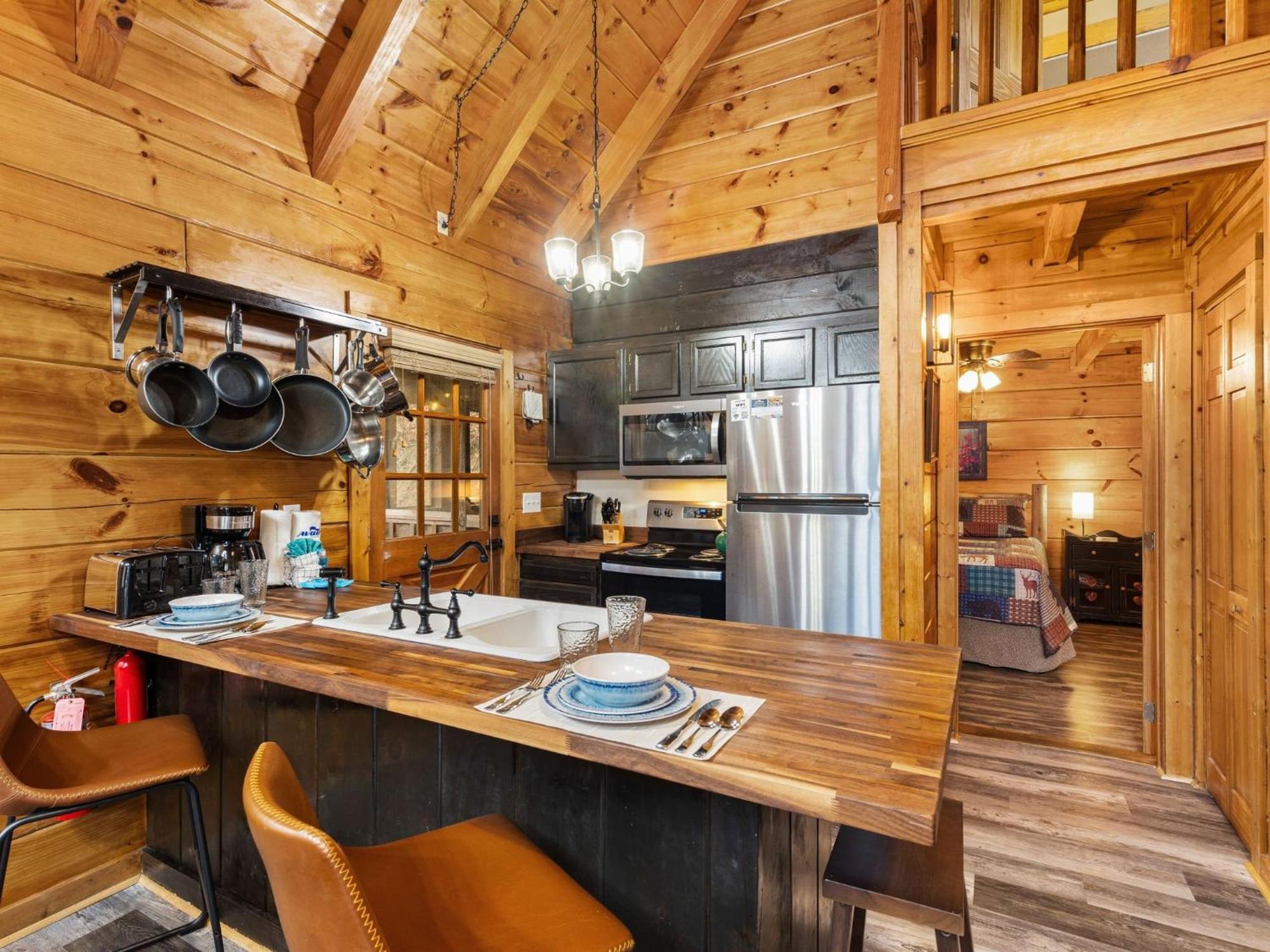 Er40 - The Bear Pause -Great Location,,,Close To All The Action! Cabin Пиджен-Фордж Экстерьер фото